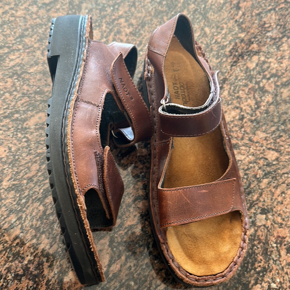 NAOT Karenna Leather Sandals - Picture 2 of 7